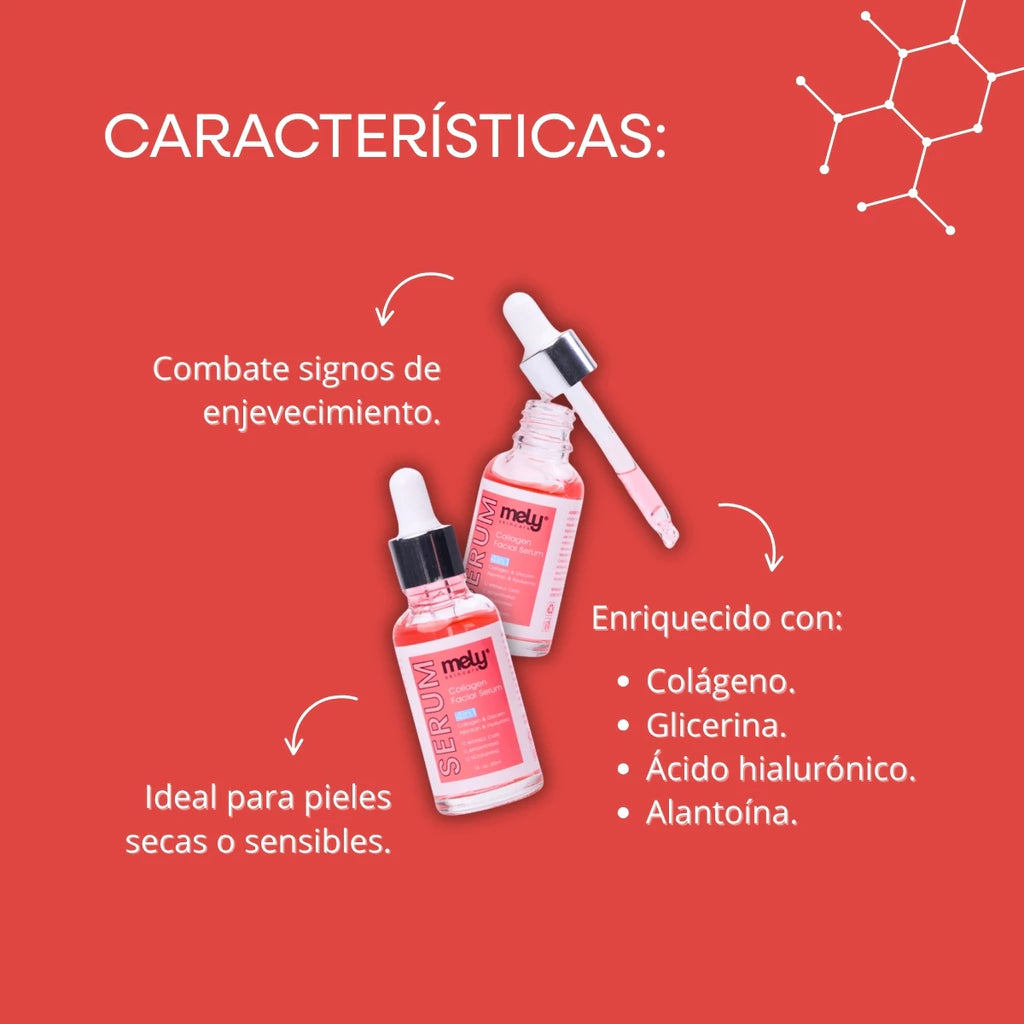 Serum Facial AntiAge | Piel firme e hidratada