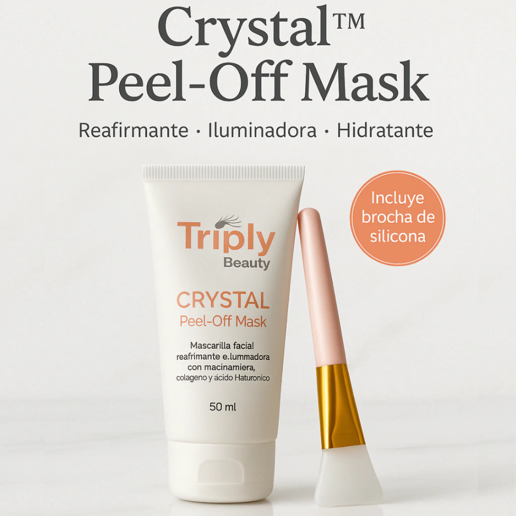 CRYSTAL™ – Mascarilla Facial Peel-Off Transparente | PREVENTA